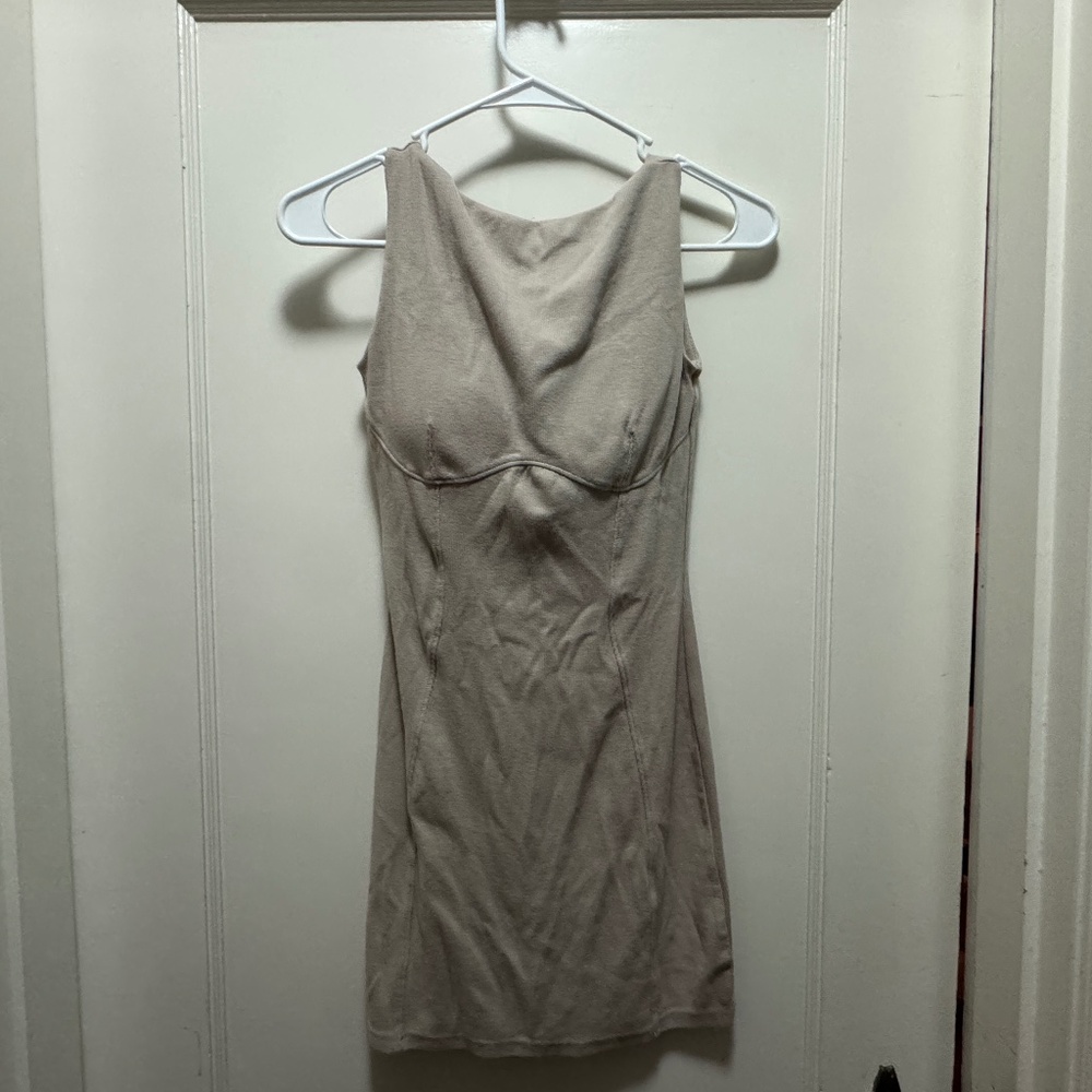 OGL Beige Dress (fitted)